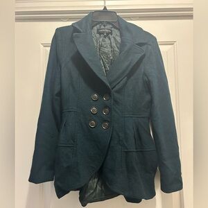 Nanette Lepore Green Peacoat